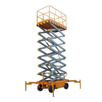 China hot sale Self Propelled Scissor Lift electric mobile shear fork lifting platform for sale