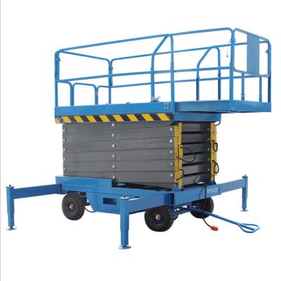 China glass cleaning Mobile Scissor Lift  equipment electric hydraulic platform à venda