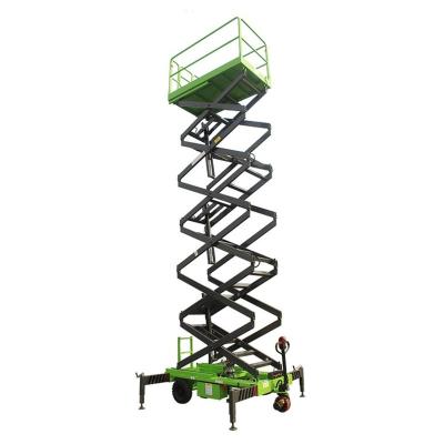 China Hydraulic drive motor hydraulic scissor lift air conditioning lifting equipment for sale