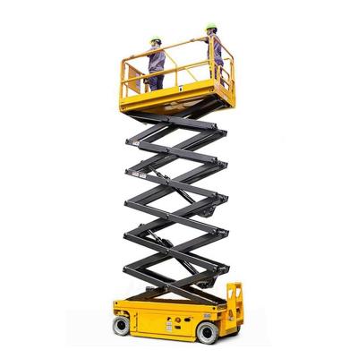 China China high quality scissor lift mobile work platform small maintenance for sale