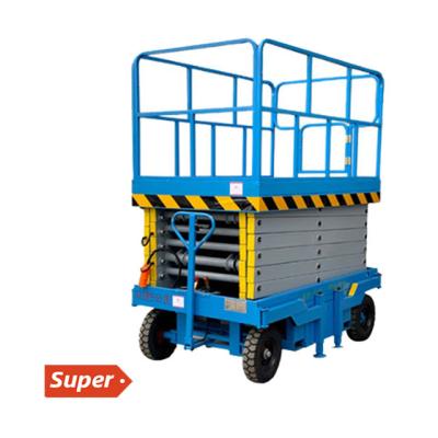 Κίνα Multiple power option Harbor Freight Scissor Lift aerial electric towable hydraulic platform προς πώληση