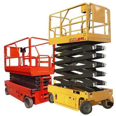 China Spot supply Self Propelled Scissor Lift mobile platform hydraulic elevator machine for sale