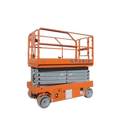 China Portable platform Self Propelled Scissor Lift table telescopic small mobile hydraulic power shear for sale