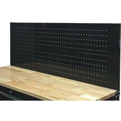 China Wall Mounted Pegboard Back Wall For Mobile Tool Cabinet Workbench Garage Storage Shop for sale