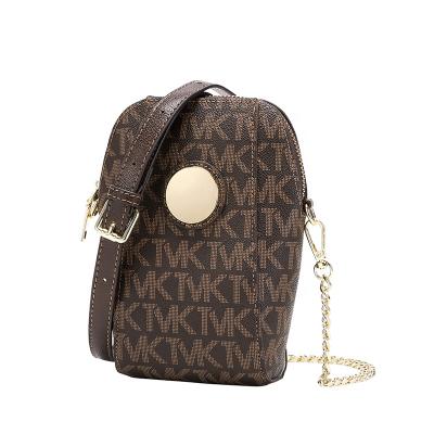 China MIYIN Mini Cell Phone Bag Printing Shoulder Bag Chain Luxury Ladies PVC Handbag Cross - Body Bag for sale