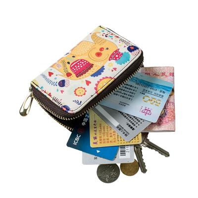 China New MIYIN fashion Korean version of brush organ card holder coin purse multi-card RFID card anti-theft package for sale