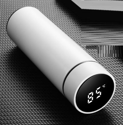 China Sustainable Intelligent Led Thermos Bottle 500ml Stainless Steel Temperature Display Vacuum Insulated Thermos Bottle for sale