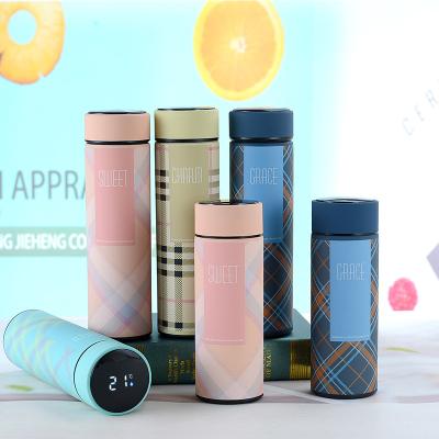 China Viable Wholesale Smart Temperature Flask Vacuum Insulation Intelligent Thermo Mug With Led Insulation Cup for sale