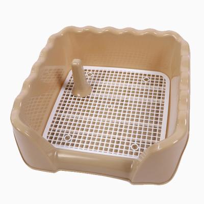 China Sustainable Wholesale Dog Toilet Pet Cat Litter Box Cat Litter Mat Eco-Friendly Toilet for sale