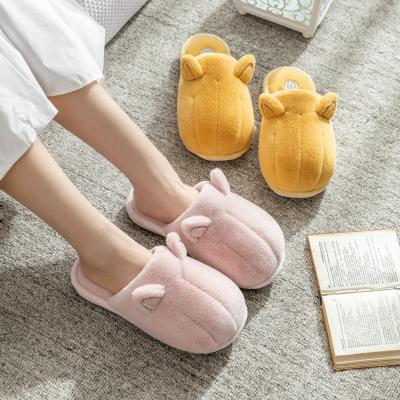 China 2021 Autumn And Winter Winter Unisex Plush Children's Breathable Cute Slippers Home Slippers Unisex for sale