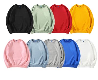 China Thick Anti-wrinkle Logo Crew Neck Pullover unisex sweatshirt custom made for women and men high quality winter casual tops for sale