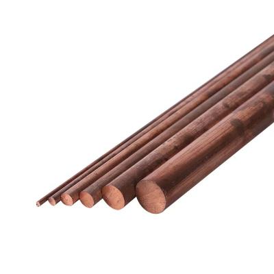 China Copper Alloy Bar C11000 99.9% Pure Copper Rod Round Flat Brass Copper Bars for sale