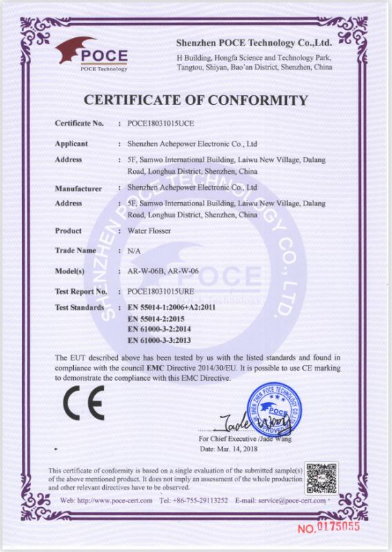 CE - Shenzhen Wheelmark Science And Technology Co., Ltd.