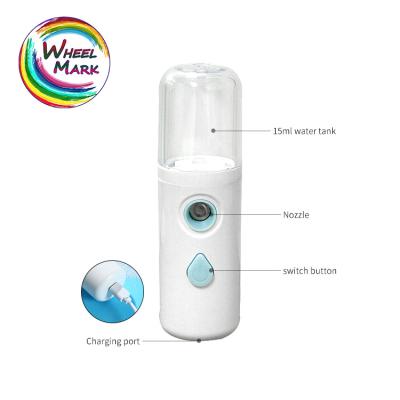 China Hot Hydrating Moisturizer Water Face Steam Jet Spa Nano Spray Facesteam Sauna Vaporizador Hot And Cold Facial Steamer for sale