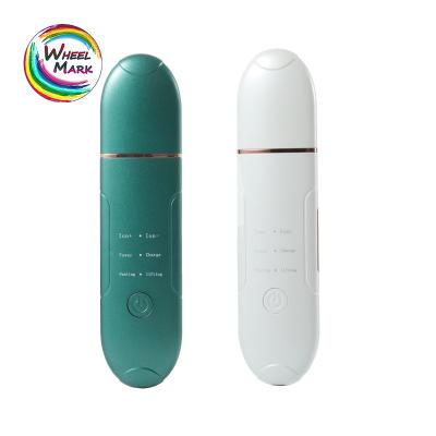 China SME Sonic Spatula Peeling Equipment Acne Multi-Functional Ion Multi-Functional Facial Scrubber DEEP CLEANSING Electric Pore for sale