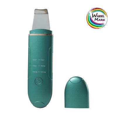 China Professional Deep Cleansing Face Spatula /Ultrasonic Skin Deep Cleansing Stainless Ultrasonic Facial Scrubber for sale