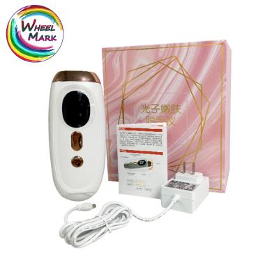 China Wheelmark Mini Outdoor Portable Permanent Handheld Intense Pulse Light Men Women IPL Laser Hair Remover for sale