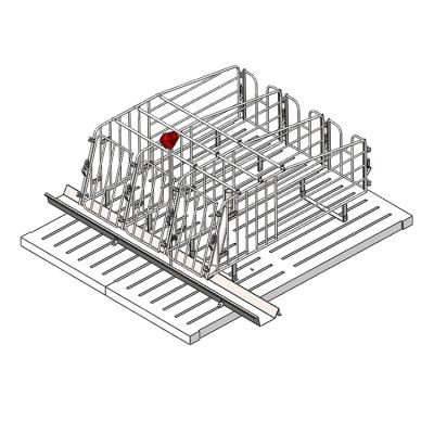 China 2021 hot selling farms pig nursery crate mold gestation crate for pig farm pig nursery pen for sale