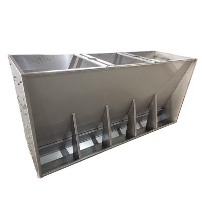 China Farms new design wholesale price stainless steel pig trough manger feeder for pigs for sale