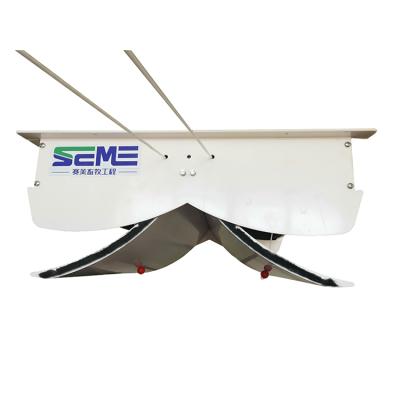 China Hot Sale High Quality Trusses Ceiling Roof Air Intake With Butterfly Shape For Poultry House for sale