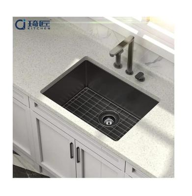 China Without Faucet Kitchen Sink Undermount Stainless Steel Handmade Farmhouse Kitchen Sinks for sale