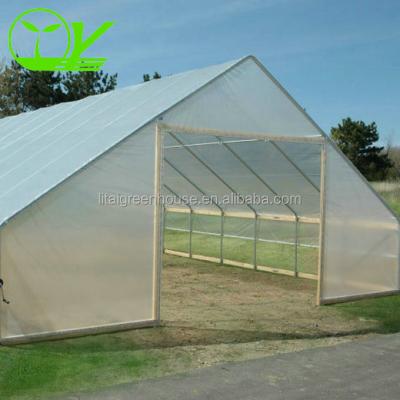 China PE Double Film Tunnel Inflatable Greenhouse for All-Weather Protection for sale