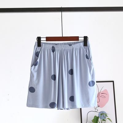 China 2022 Summer News Korean Version Thermal Polka Dot Women's Casual Shorts Fashion Breathable Pajama Pants for sale