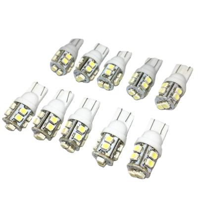 China Wholesale Canbus T10 10smd 5050 LED Warning Car Ignition Led Light Canbus W5W 194 5050 SMD Error Free White Bulbs for sale