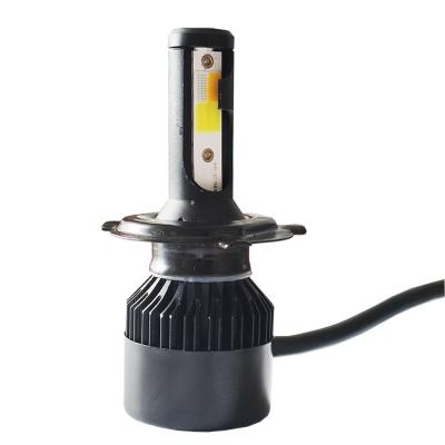 China Popular Car LED Headlight Four-color LED Car Headlights Strobe LED Car Fog Lights 3000K 6000K 12000K Led Car Bulbs for sale