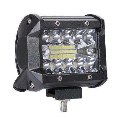 China Car LED Work Light 12V 60W Car LED Work Light Bar Spotlight Highlight 6000K LED Light Off-Road Truck Tractor Suitable For Car Headlights for sale