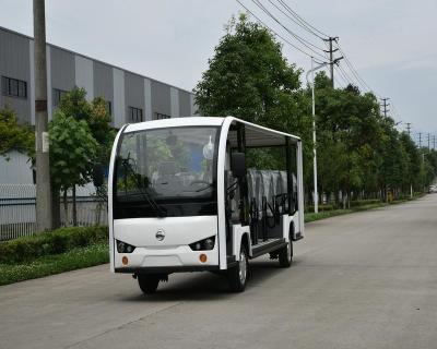 China Hot Sale 17 Seater Luxury Electric Passenger City Tourist Bus Guided Electric Shuttle Bus NL-WL117D for sale