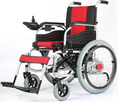 China Folding and lightweight wheelchair wheel.chair light weight foldable with brakes electric folded wheelchair for disabled people for sale