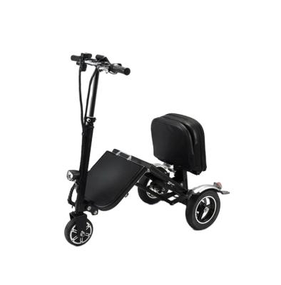 China Solid Wheel Mobility 3 Wheel Motorcycle Foldable Handicapped Electric Scooter for sale