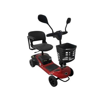 China Topmedi Folding High Strength Aluminum Recling Foidable Lightweight Mobility Scooter for sale