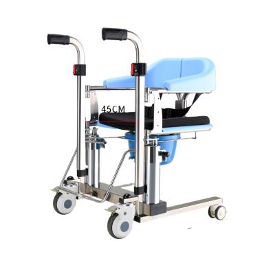 China portable hydraulic lift platform chair wheelchair lift person patient price new design for home 150kgs/300lbs for sale