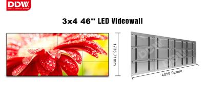 China 46 inch advertising video wall display DDW-LW4601 Foxconn Infocus video wall supplier for sale