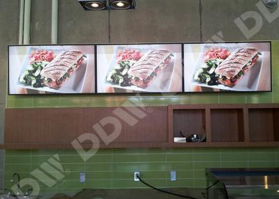 China Security video wall 5.3mm bezel LCD LED HDMI DVI VGA AV YPBPR IP RS232 1920*1080 for sale