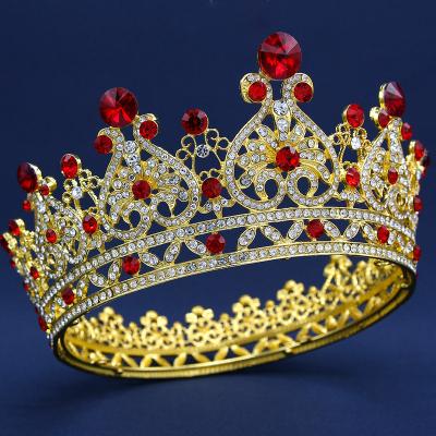 China Bridal Wedding Party Tiara Crown New Design Charm Rhinestone Crystal Style Sliver Pcs Color Wedding/Party Weigh Original Material Type for sale