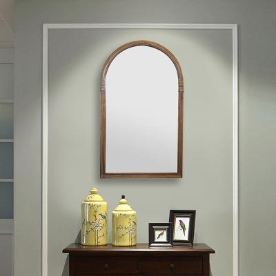 China Retro Home Mirror Nordic Design Relief Bathroom Mirror Fit Integral Mirror Sense for sale