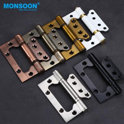 China Modern Door Hinge Construction Hardware Self Closing Window Stainless Steel Butterfly Hinge for sale