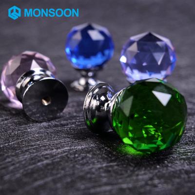 China Furniture Handle & Crystal Knob Furniture Hardware Kitchen Drawer Door Handle Cabinet Knob for sale