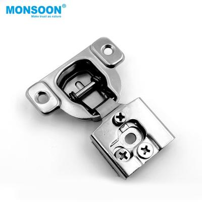 China Modern Hidden Self-Closing Adjustable Soft Close Furniture Hinges Overlay 1/4 Inch Stainless Steel Hinge Kitchen 3D For Cabinet for sale