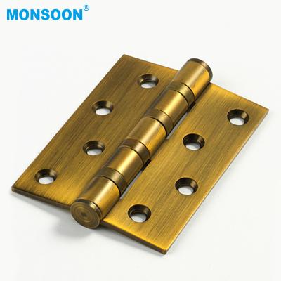 China Modern Furniture Accessory Metal Hardware Door Hinge Heavy Duty Butt Hinge 6 Inch Swivel Wooden Door Hinges for sale