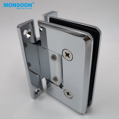 China MONSON Hardware Modern Frameless Framed Hidden Glass Pivot Mirror Shower Door Pivot Hinge Stainless Steel for sale