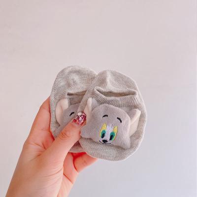 China Cute Baby Socks Toroto Dog Cat Designer Socks Funny 3D Cartoon Animals Doll Comfortable Cotton Newborn QUICK DRY Socks for sale