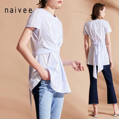 China Naivee 2020 Breathable Retro Literary Hot Seller Products Korean Top for sale