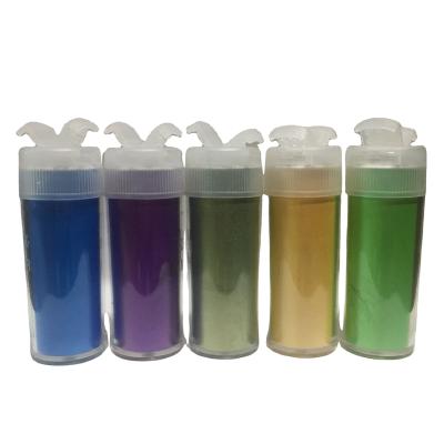 China Mica Powder 24 Color Shake Jars Pearl Pigment for Soap Making, Epoxy Resin, Lip Gloss, Nails, Bath Bombs, Slime for sale