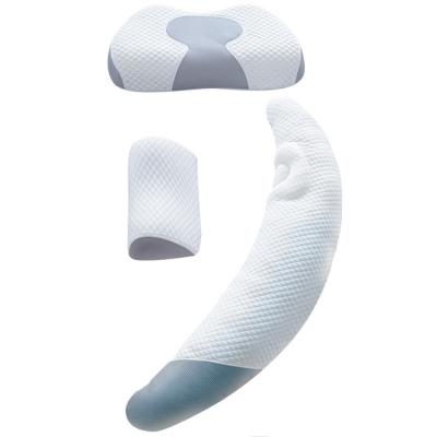 China Custom Body Cotton Hugging Pillow Relief Cushion Pregnant Pregnancy Maternity Pillow Anti-Static Ergonomic Back Support Lumbar Back for sale