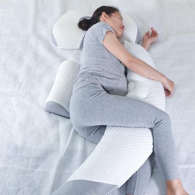 China 2021 Hot Sale Anti-Static Full Body Memory Foam Full Body Support U Shape Comfortable Pregnancy Maternity Maternity Pillow for sale