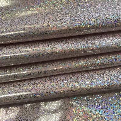 China New Products Most Popular High Quality Glitter PU Waterproof Leather for sale